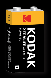 KODAK XTRALIFE Alkalická baterie 9V